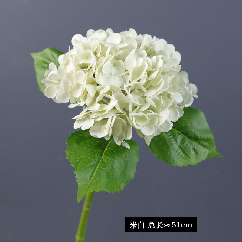 Realistic Hydrangea Artificial Flower - Luxurious Moisture-Resistant Décor for Elegant Weddings and Home Interiors - Perfect Addition to Living Room Centerpieces and Faux Floral Arrangements