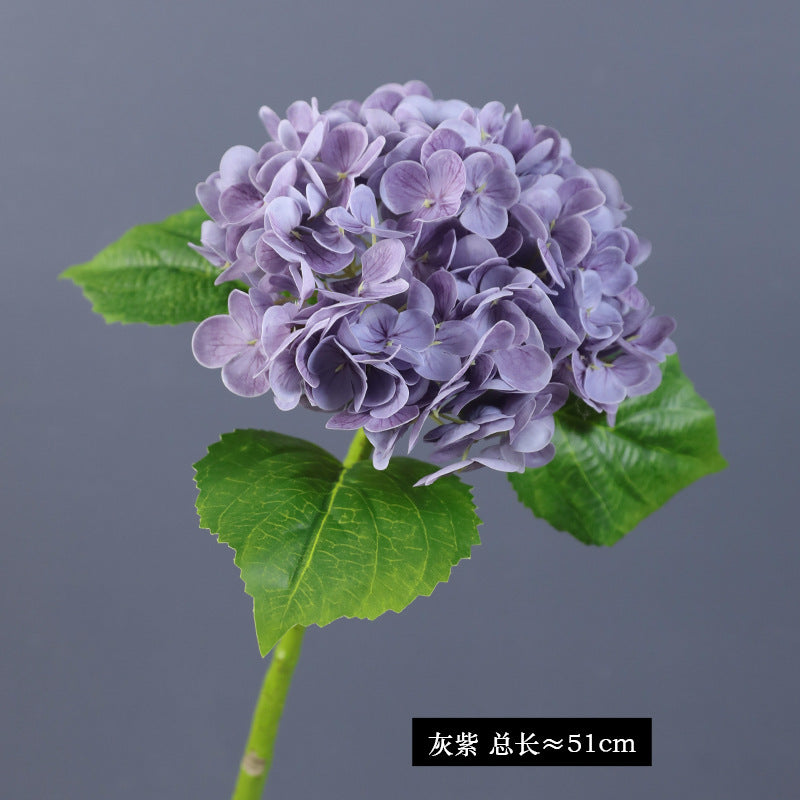 Realistic Hydrangea Artificial Flower - Luxurious Moisture-Resistant Décor for Elegant Weddings and Home Interiors - Perfect Addition to Living Room Centerpieces and Faux Floral Arrangements