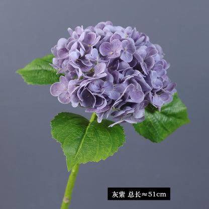 Realistic Hydrangea Artificial Flower - Luxurious Moisture-Resistant Décor for Elegant Weddings and Home Interiors - Perfect Addition to Living Room Centerpieces and Faux Floral Arrangements