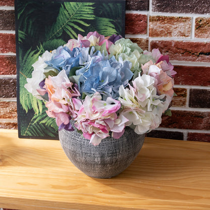 Lifelike Artificial Flowers and Plants - Korean Style Hydrangea for Home Décor, Ideal for Weddings and Celebrations - DY1-554A Craft Decoration