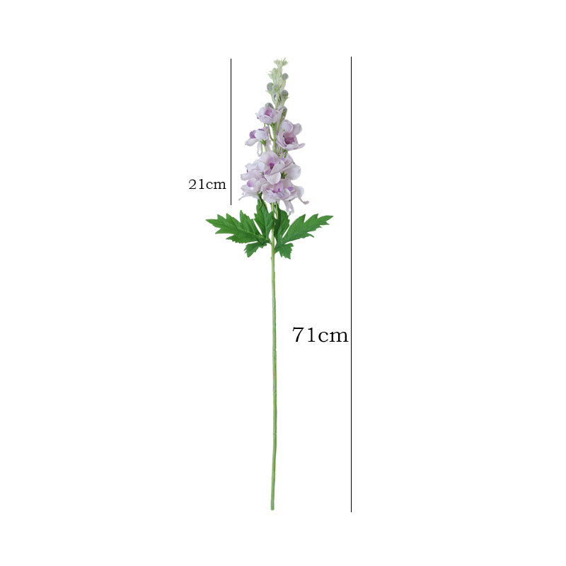 Luxurious Moisturizing  Delphinium Artificial Flowers - Perfect Wedding Aisle Decorations, Home Décor for Living Rooms, and Exquisite Hyacinth Design