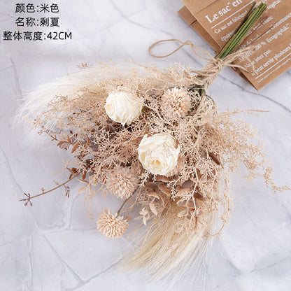 Stunning Summer-Inspired Artificial Flower Bouquet – Perfect Home Decor for Weddings, Events, and Wall Hanging Displays – Model CF01169