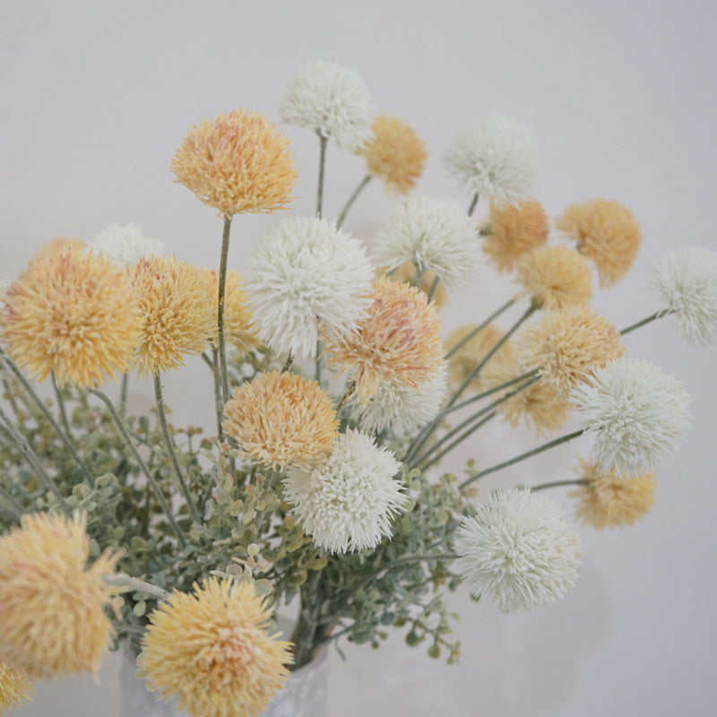 Realistic Sunflower Dandelion Flower Bundle - Stunning Home Décor, Versatile Floral Arrangement, Perfect for Photography Props and Wedding Decorations