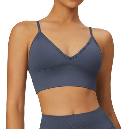 Seamless Backless Yoga Bra for Women High Quality Quick Dry Sports Top Ideal for Summer Workouts and Fitness Classes for Yoga and Active Lifestyles