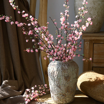 Single Stem Lucky Plum Blossom Artificial Flowers - Elegant Decor for Home and Floral Arrangements - Perfect for Festive Occasions and Everyday Use