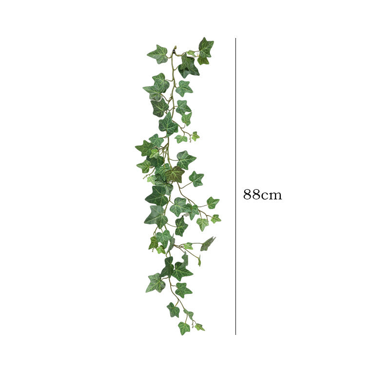 High-Quality 88cm Artificial Sweet Potato Leaf Vine – Perfect Outdoor Wedding Décor, Home Wall Hanging, and Lush Greenery Accent