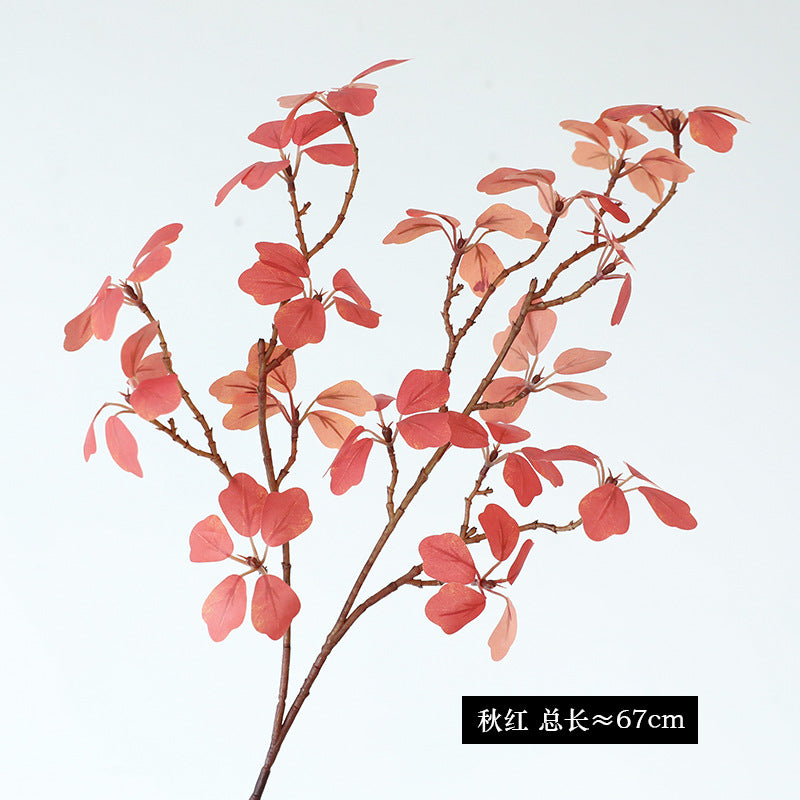 Lifelike Artificial Plant Ivy Lotus Leaves - Zen-Inspired Floral Arrangement with Realistic Long Branches for Home Living Room Decor