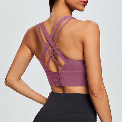 Enhance Your Workout with Our Padded High Impact Sports Bra for Maximum Support and Comfort Adjustable Straps Removable Cups for Running and Active Lifestyles