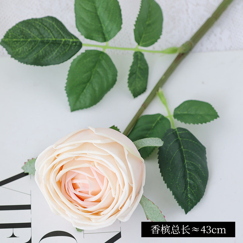 Luxury Lifelike Moisturizing Rose Flower - Stunning Home Decor and Wedding Decoration – Long-lasting Hydrating Tea Rose Replica for Elegant Touch