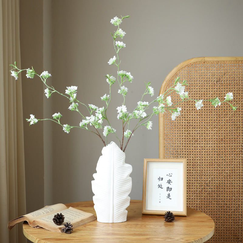 Stunning Artificial Snow Willow Branch Bouquet - Perfect Silk Cherry Blossom Table Decor for Living Rooms, Dining Tables, and Outdoor Spaces