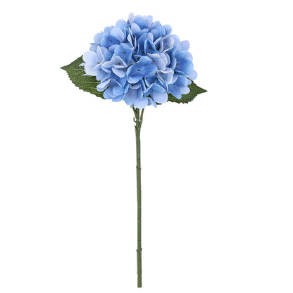 Realistic Touch Hydrangea Artificial Flower - Single Stem Floral Arrangement for Weddings, Home Decor, and Photography Props