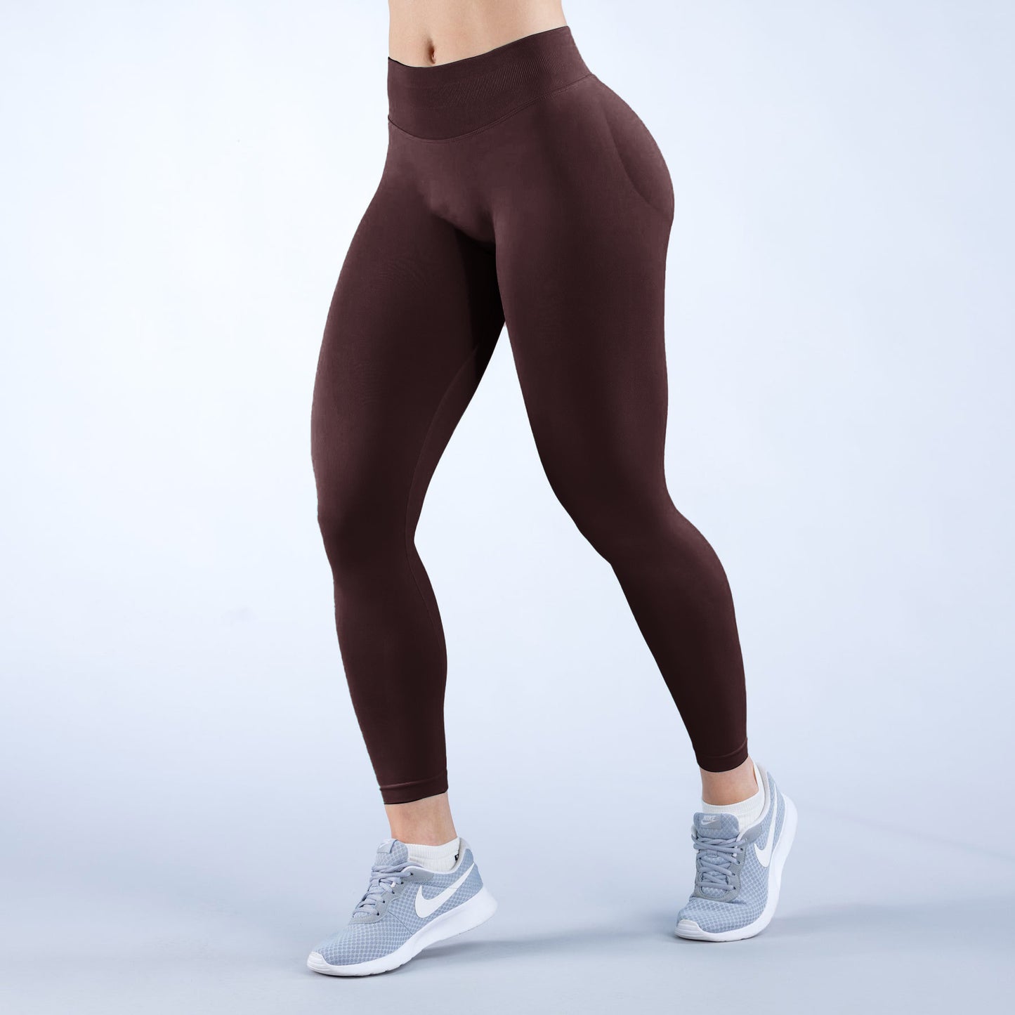 28 Color Options 3 Tier High Waisted Pleated Butt Lift Low Waist Seamless Fitness Yoga Leggings for Women for Comfort and Style