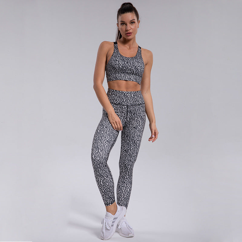 Women's Y Back Fitness Sports Bra High Waisted Legging Yoga Set Enhance Your Workout with Supportive Lift and Style for Fall Winter