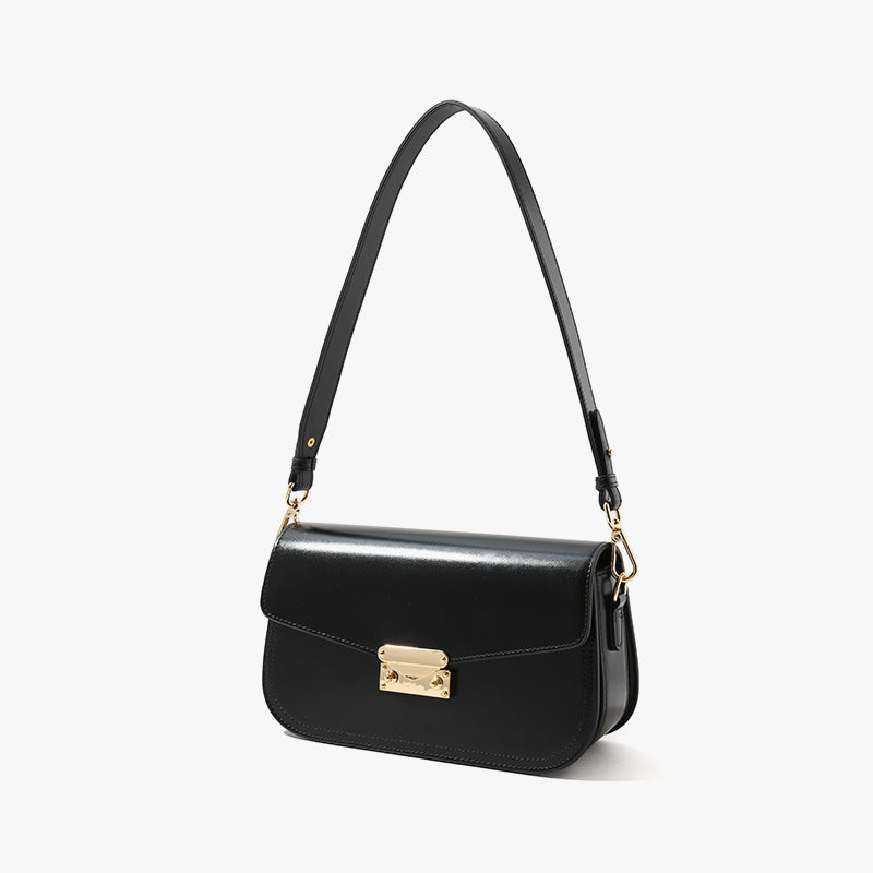 Chic Fall Women's Korean Inspired Luxury Envelope Crossbody Bag Versatile Leather Handbag for Commuters Casual Outings