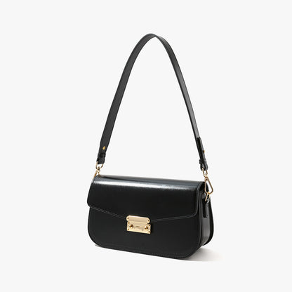 Chic Fall Women's Korean Inspired Luxury Envelope Crossbody Bag Versatile Leather Handbag for Commuters Casual Outings