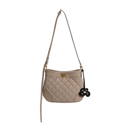 Swift Genuine Leather Tote Bag Fall Winter Crossbody with Quilted Design for Everyday Use and Chic Outings