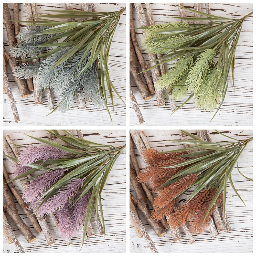 Rabbit Tail Grass Lavender Bouquet - Stunning Fake Flower Home Decor for Weddings and Events | MW85006 - Perfect for INS Aesthetic Vibes