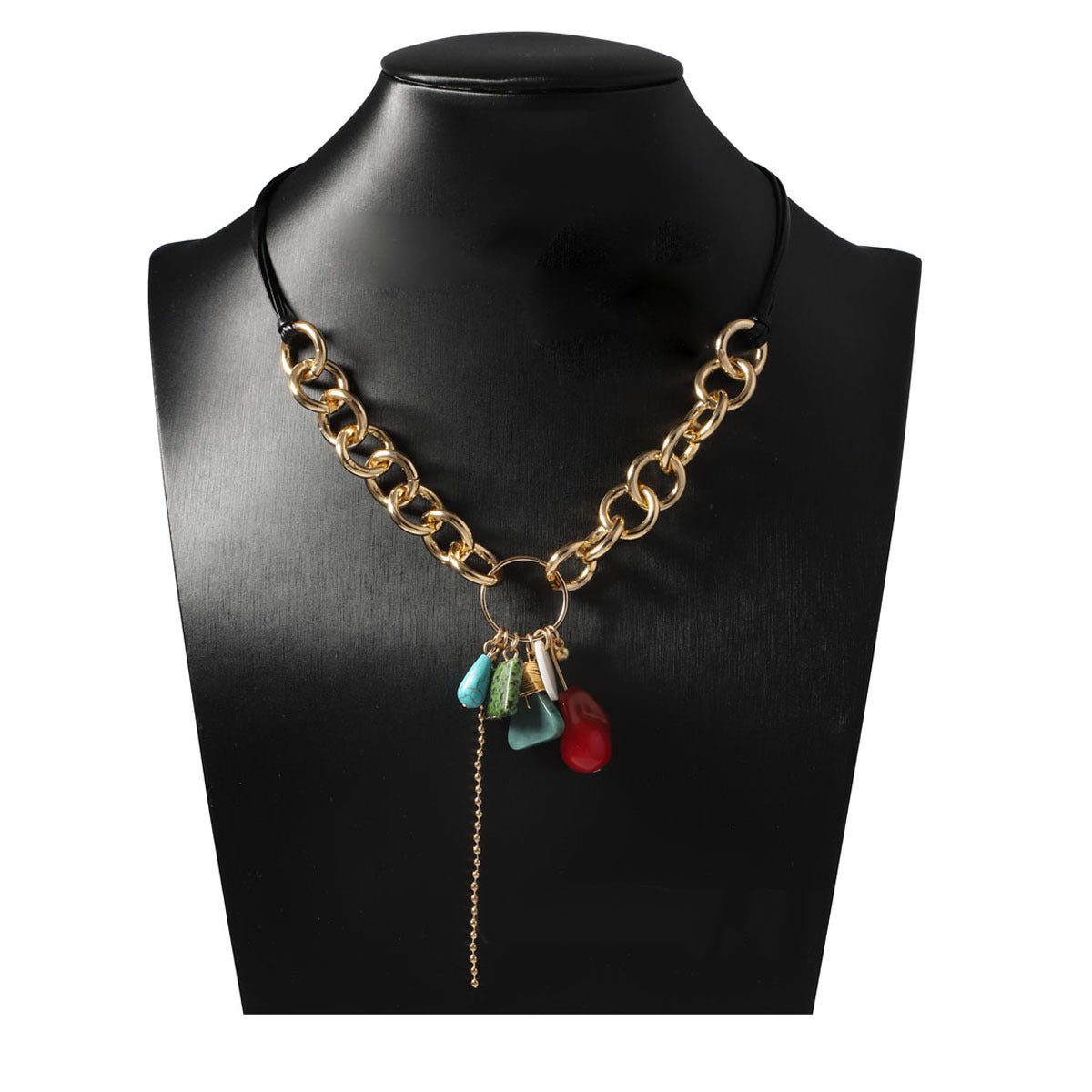 Bold and Unique Tribal-Inspired Pendant Necklace for Women - Versatile Everyday Accessory & Perfect Gift for Any Occasion
