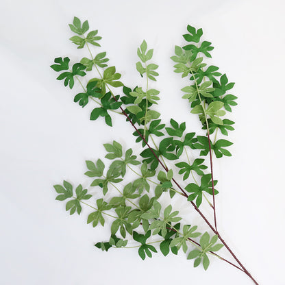 Realistic Artificial Beauty Leaf Wedding Decoration with Hanging Branches and Foliage - Ideal for Photography Props and Floral Arrangements