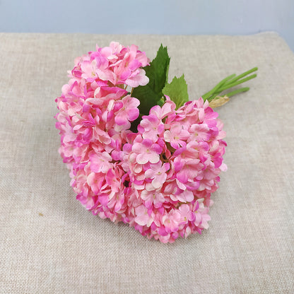 Stunning Faux Snowball Hydrangea Bouquet – Perfect for Wedding Decor, Home Accents, and More | Lifelike Artificial Flowers for Lasting Beauty