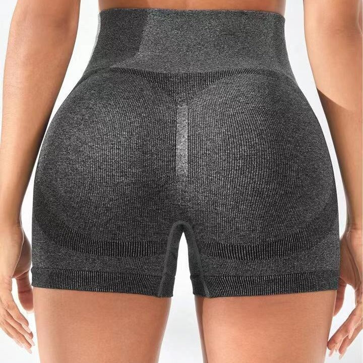 Seamless High Waisted Peach Butt Yoga Shorts for Women Flattering Fitness Bottoms for a Lifted Look and Comfort