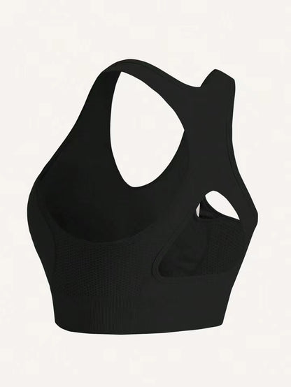 Women's Sports Bra for Outdoor Activities Comfortable Cross Back Design Ideal for Running Fitness and Cycling