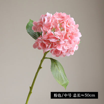 Lifelike 3D Touch Hydrating Hydrangea - Stunning Artificial Flower for Hotel Decor, Wedding Arrangements, and Event Styling