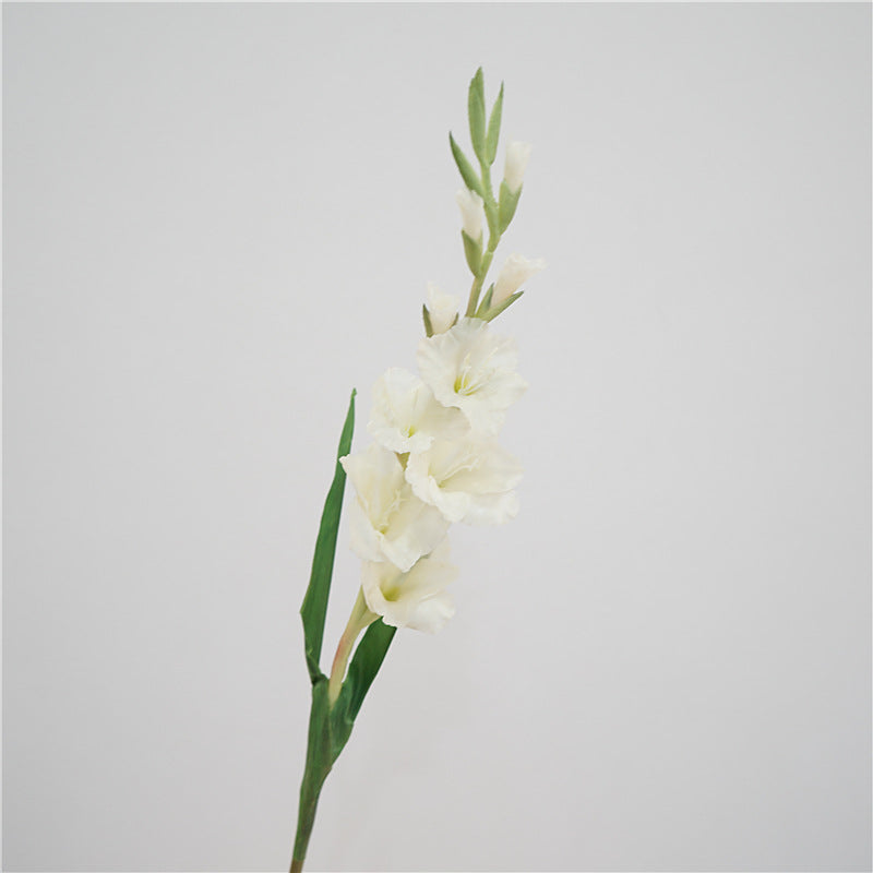 High-Quality European Style Realistic Single Stem Soft Silicone Gladiolus - Perfect for Home Decor, Weddings, and Event Decor