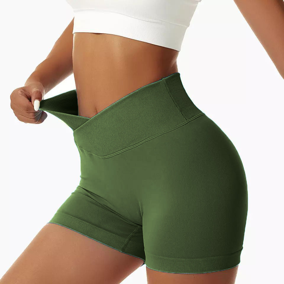 High Waisted Peach Butt Yoga Shorts for Women Outdoor Quick Dry Sports Shorts with Enhanced Lift and Comfort