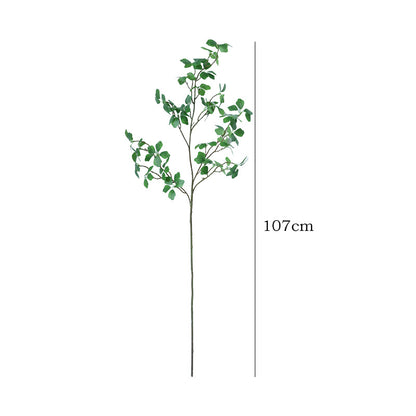 Lifelike Artificial Plant Ivy Lotus Leaves - Zen-Inspired Floral Arrangement with Realistic Long Branches for Home Living Room Decor