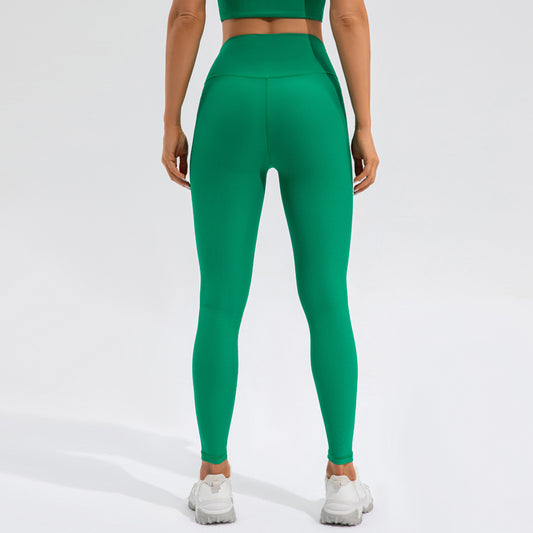 High Waisted Quick Dry Yoga Pants for Women Tummy Control Butt Lifting Design for Outdoor Running and Fitness Activities