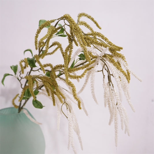 Elegant Wisteria Artificial Flower Pendant: Creative, Simple, and Lifelike Floral Decor for Home Staging, Weddings, and Event Design