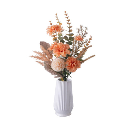 Fuli Xiaoli Elegant Dandelion Handheld Bouquet - Stunning Faux Floral Decoration for Walls and Events (CF01351) | Perfect for Home Décor, Weddings, and Special Occasions