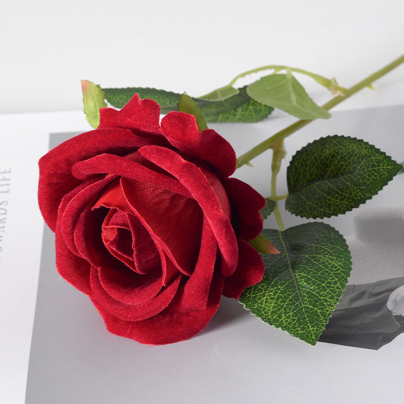 Lifelike Artificial Rose Flowers for Home Decor and Weddings - Perfect Faux Roses for Valentine’s Day and Special Occasions