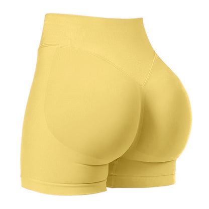 High Waisted Women's Yoga Shorts Comfort Butt Lifting Fitness for Running Gym Workouts