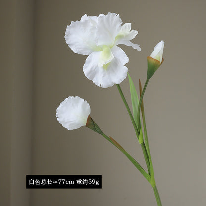 Realistic Artificial Iris Flowers for Weddings and Celebrations - Perfect Home Decor, Bouquet Arrangements, and Photography Props