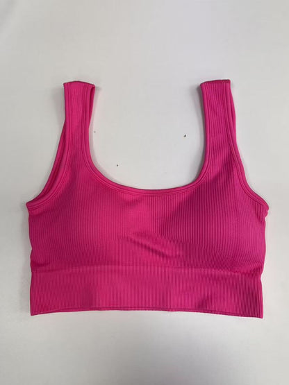 Seamless Back Yoga Sports Bra for Women and Supportive Activewear for Running Yoga and Fitness Workouts Model 7345