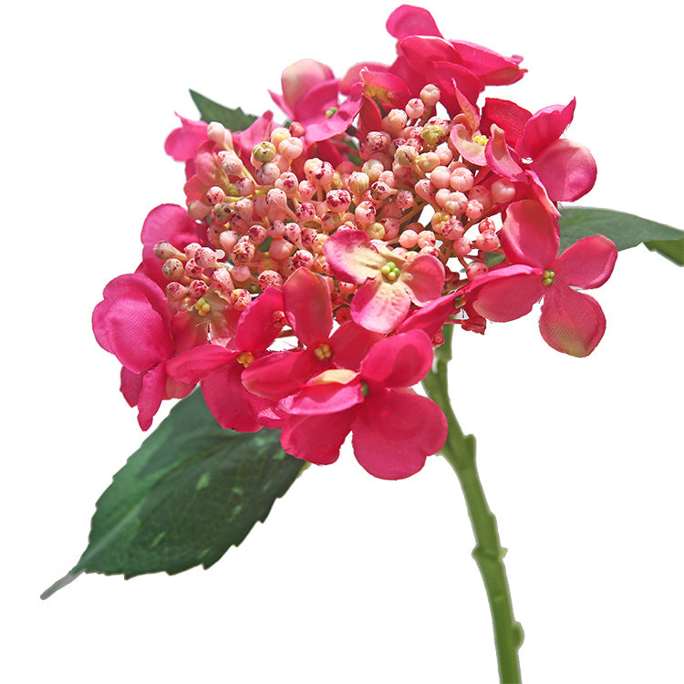 Realistic Hydrangea Bouquet for Spring Home Decor - Lifelike Faux Flowers Perfect for Living Room Arrangements and Elegant Floral Displays