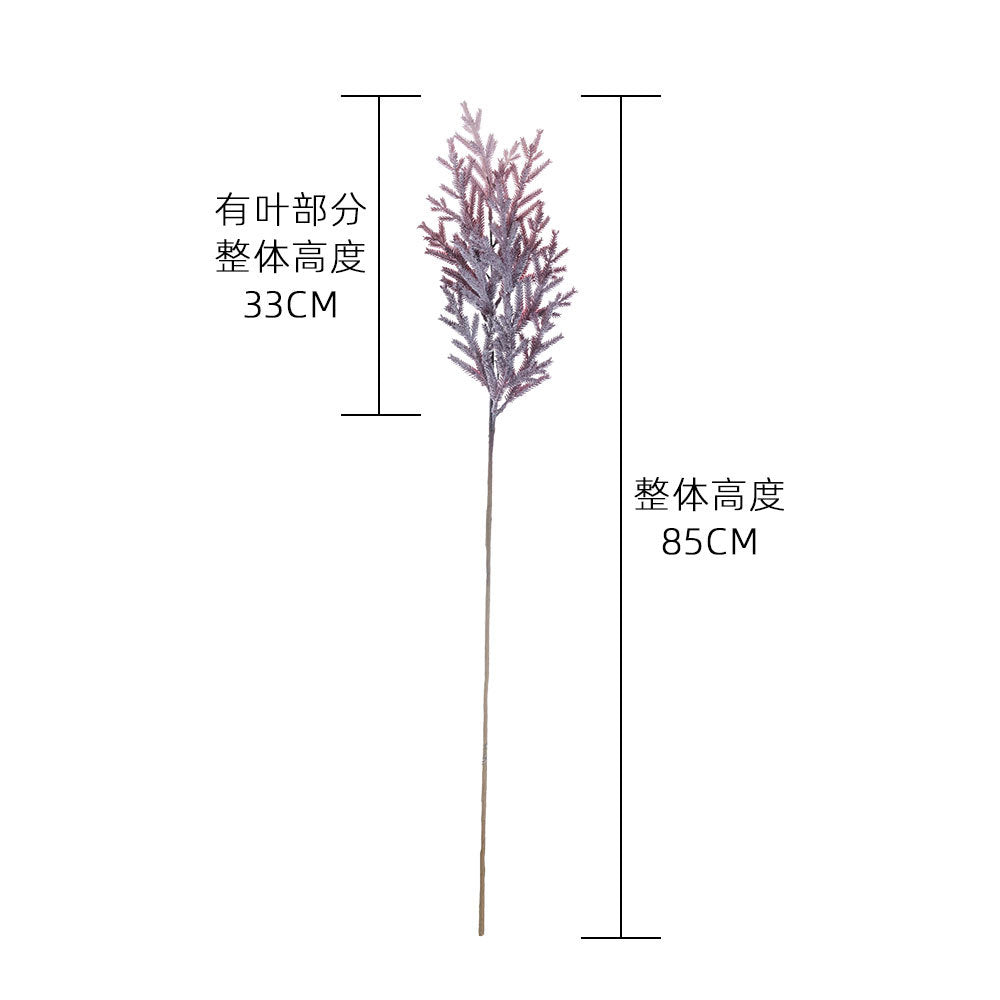 Elegant Artificial Pine and Mountain Grass Floral Arrangement for Home Decor and Weddings – Perfect for All Occasions – MW09110