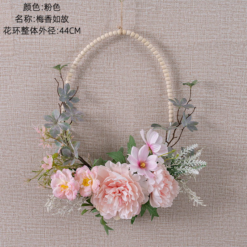 Elegant Aromatic Wall-Hanging Faux Floral Arrangement for Home Decor – Perfect for Weddings, Bouquets, and Wall Decorations CF01440