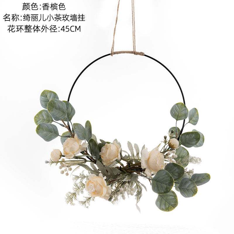 Stunning Kiriel Decorative Wall Hanging – Elegant Faux Floral Bouquet for Home Décor, Wedding Celebrations, and Special Events – CF01001