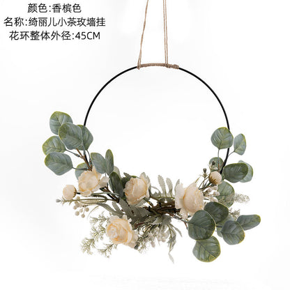 Stunning Kiriel Decorative Wall Hanging – Elegant Faux Floral Bouquet for Home Décor, Wedding Celebrations, and Special Events – CF01001