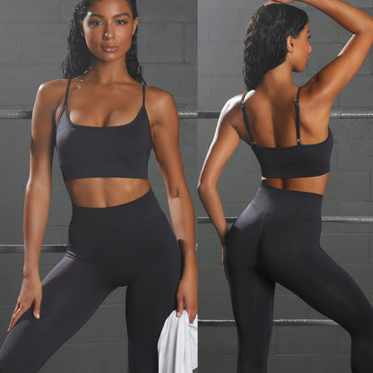 Seamless Women's Yoga Set Back Design High Waisted Leggings for Optimal Lift and Comfort in Your Workout Routine