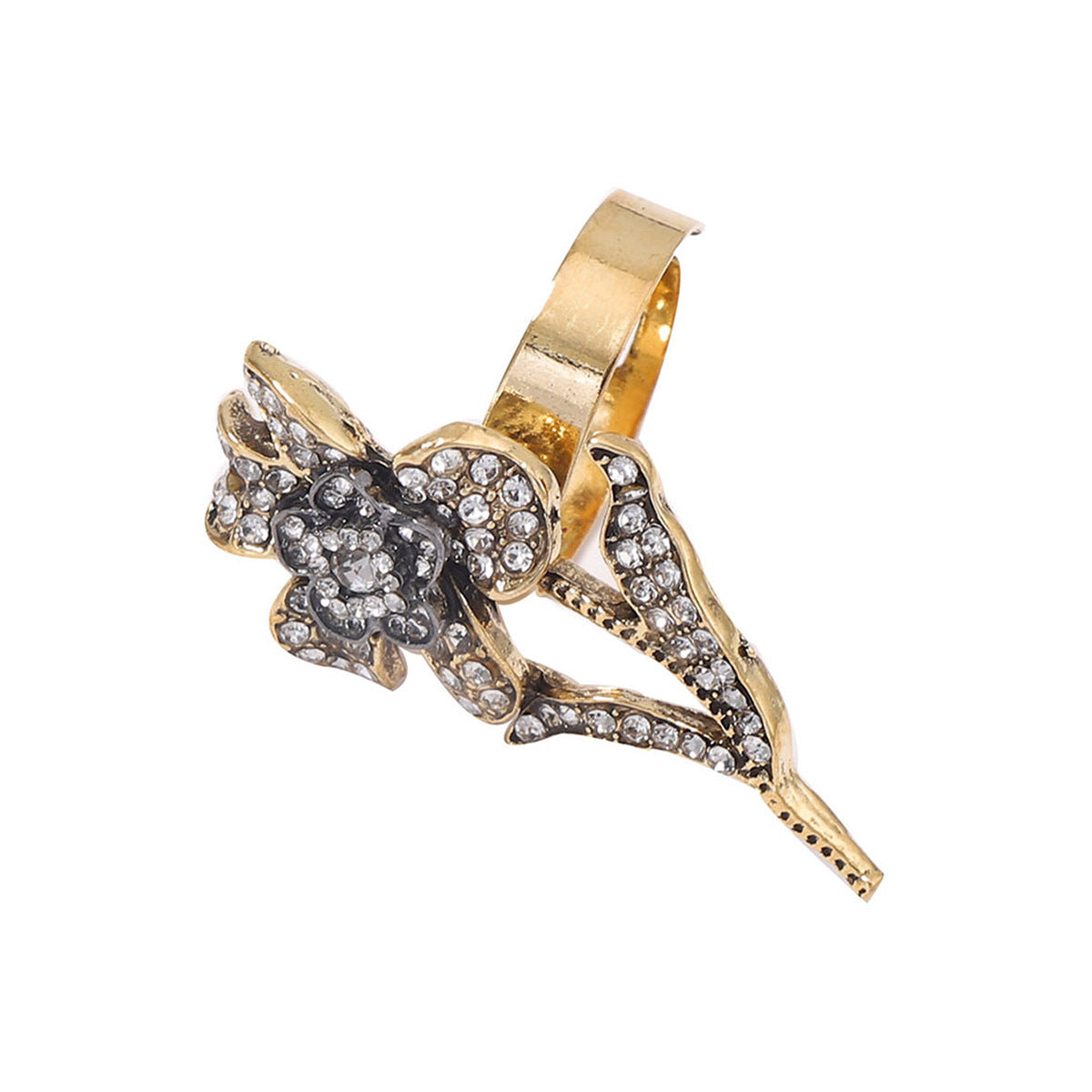 Chic Minimalist Alloy Ring with Nature-Inspired Design - Versatile Women's Jewelry for Every Occasion