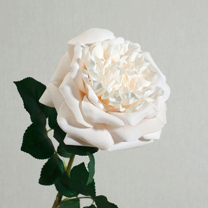 Luxurious High-Sensitivity Hydrating Austin Rose Artificial Flower Decoration - Perfect for Living Room and Dining Table Centerpiece