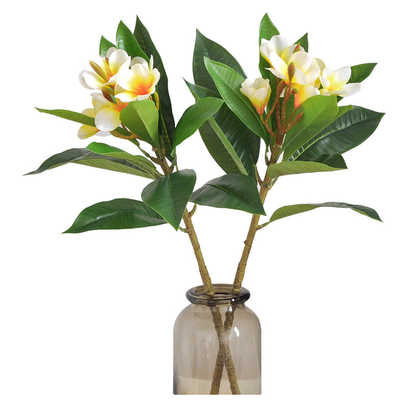 Lifelike Egg Flower Artificial Plant for Home Décor - Stunning Decorative Greenery for Living Room and Garden Landscapes