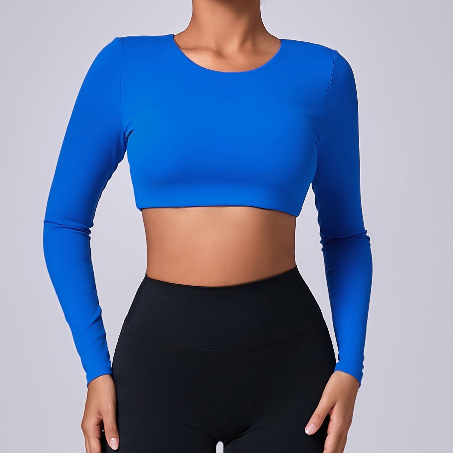 Women s Winter Workout Long Sleeve Yoga Top Fleece Lined Fitness Shirt for Pilates Running and Gym Activities