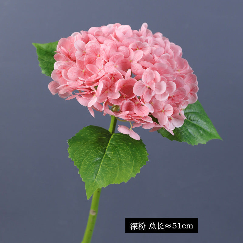 Realistic Hydrangea Artificial Flower - Luxurious Moisture-Resistant Décor for Elegant Weddings and Home Interiors - Perfect Addition to Living Room Centerpieces and Faux Floral Arrangements