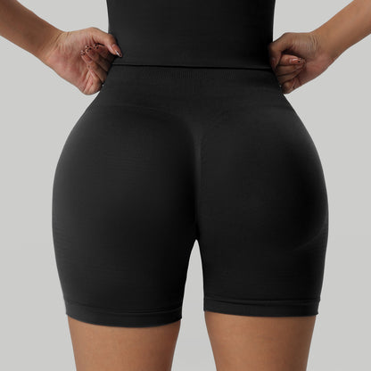 Seamless High Waisted Yoga Shorts for Peachy Lift High Elasticity Activewear for Fitness Running for Everyday Wear