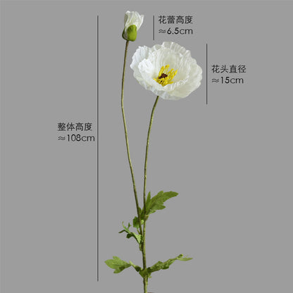 Realistic Double-Peony Artificial Flower for Weddings - Stunning Home Decor and Photography Prop for Indoor Arrangements